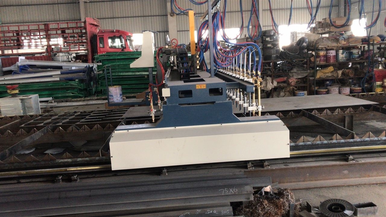 kr/pl-4 火焰板材 龙门式切割机 数控多直条切割